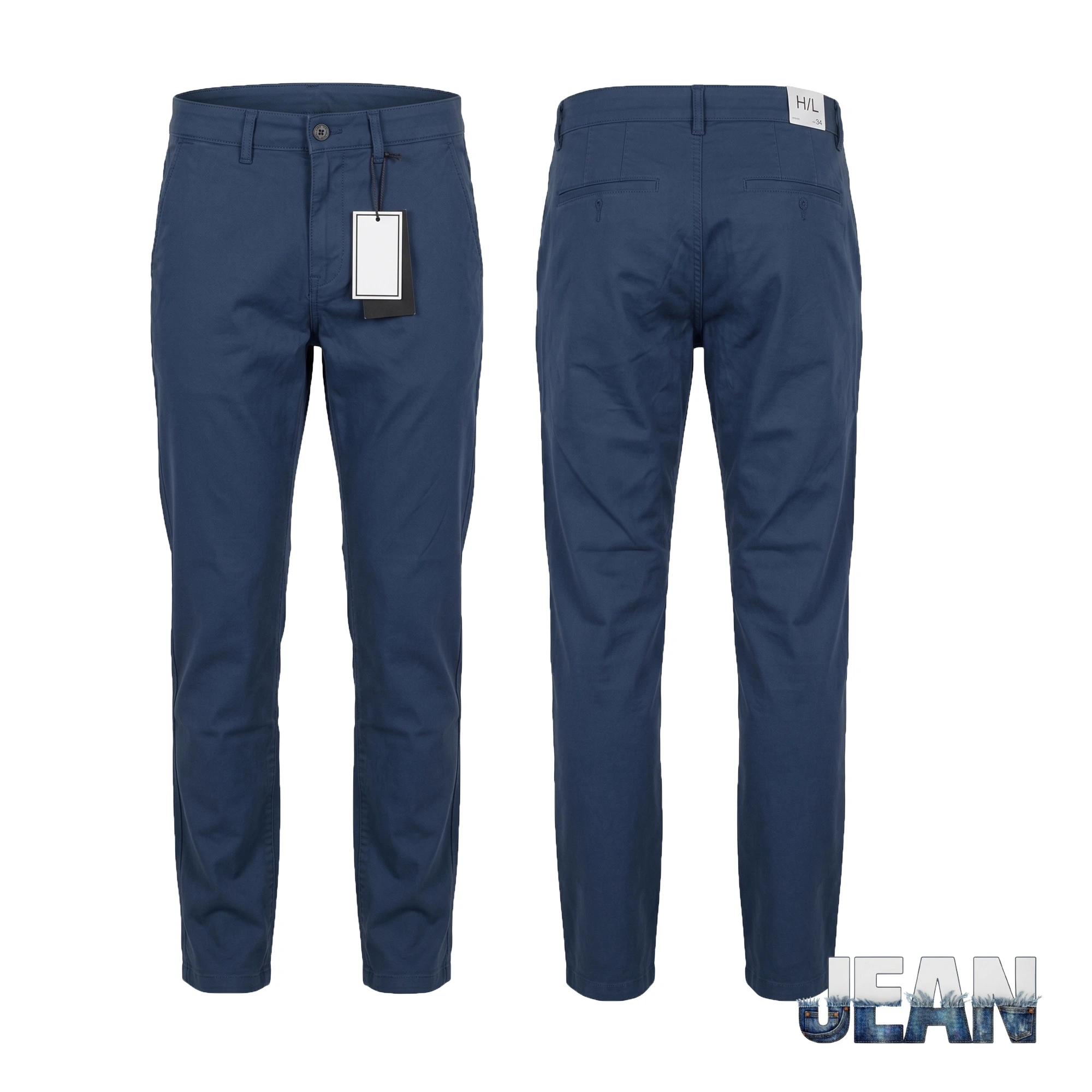 Selected Homie | Blue Cotton Jeans | Jean.pk - Image 3