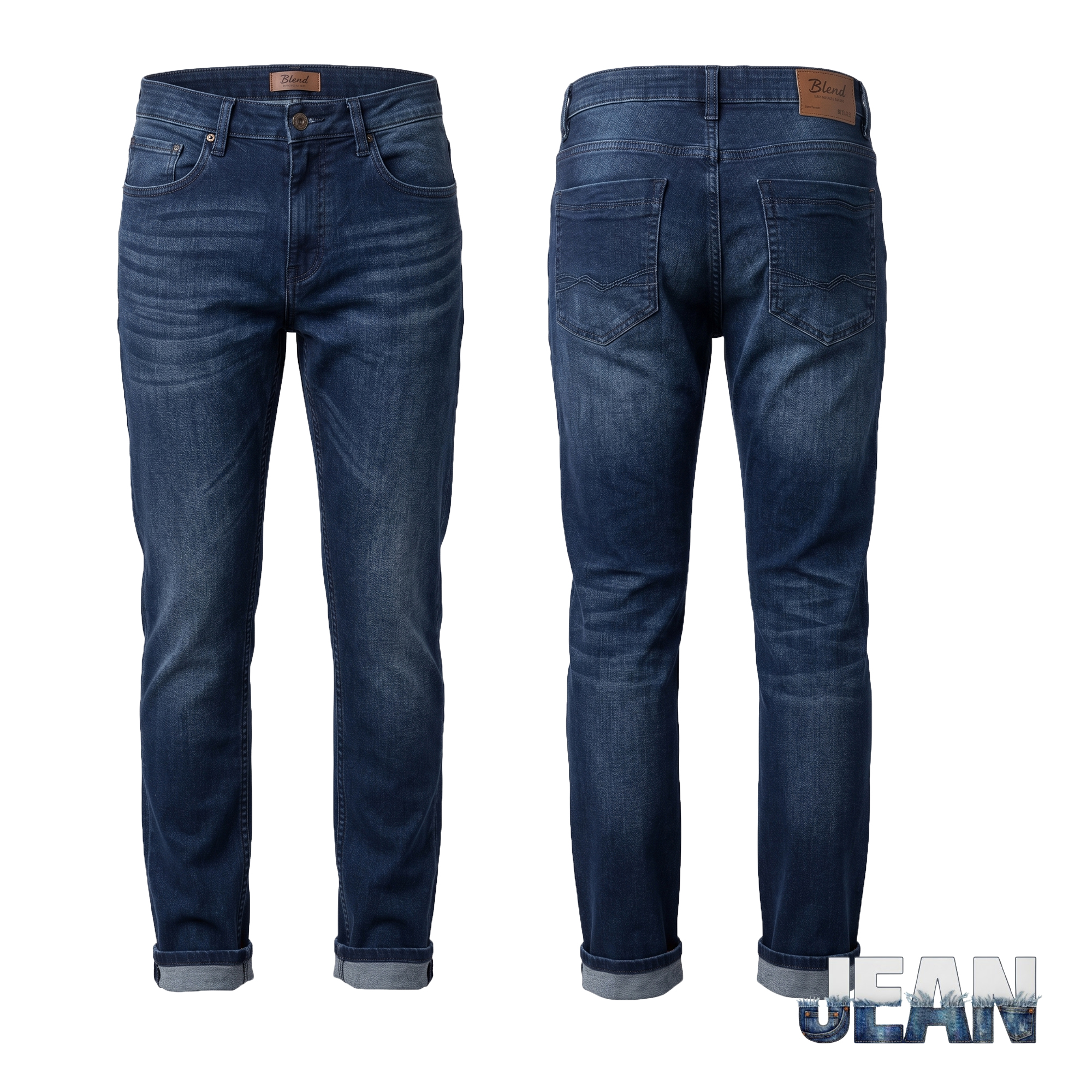 BLEND | Denim Blue Jeans | Jean.pk - Image 3